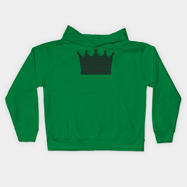 Is This Your King Kids Hoodie by DVL